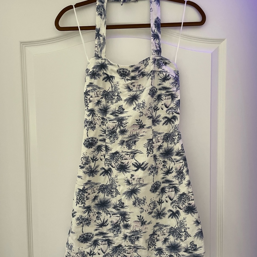 Abercrombie Halter Linen Dress